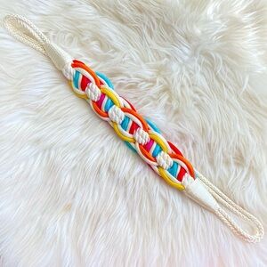 Colorful Vintage Braided Belt